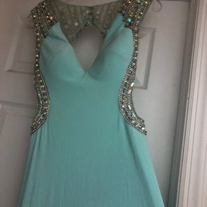 Full length prom dress